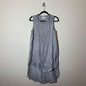Cloth & Stone Gray Ombré Hi Low Dress